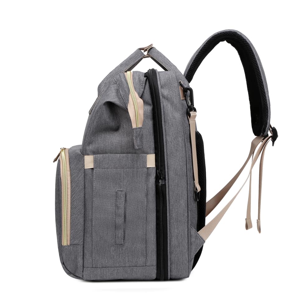 BabyNest™ 3-in-1 Diaper Backpack with Travel Bed