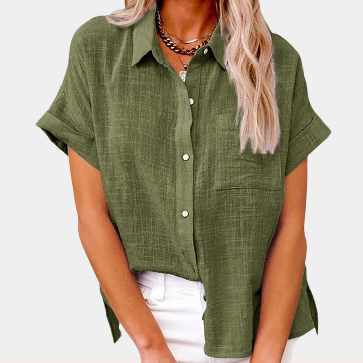 LINEN BLOUSE FOR WOMEN