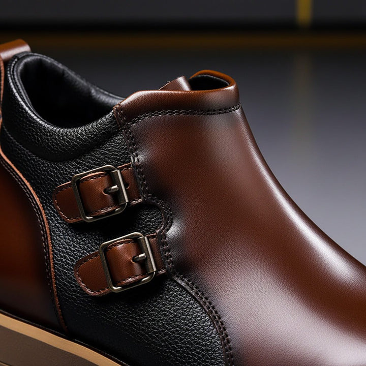Oliver | Exclusive and Stylish Men's Leather Boots for Winter