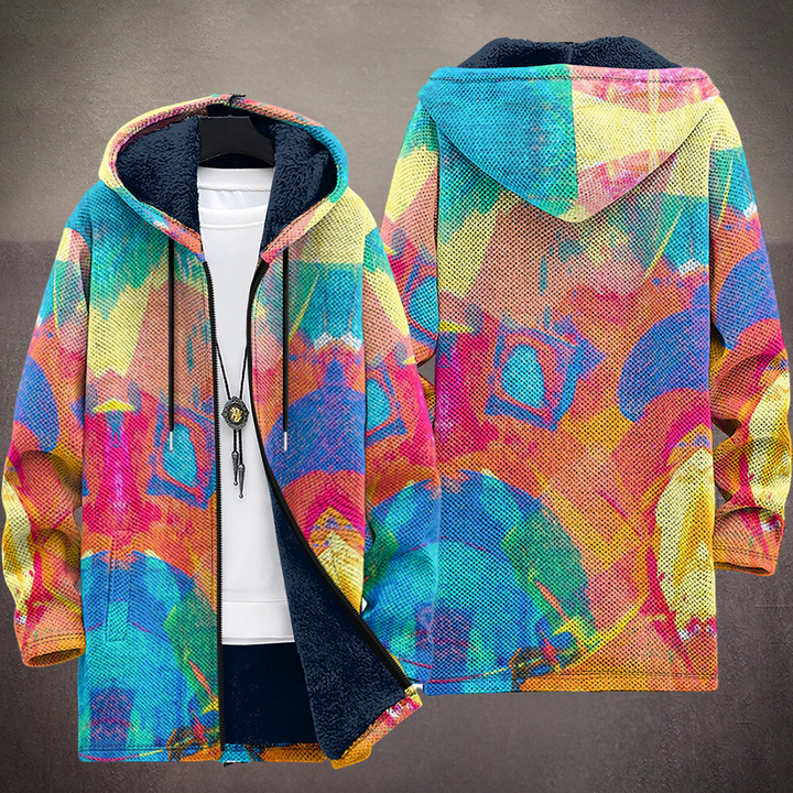 Tiarna Luxe Cardigan Inspired by Art, view 2 - Elena Harper