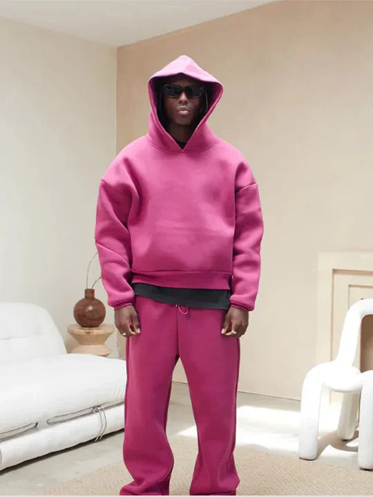 Men's Premium Comfort Hoodie & Oversized Sweatpants Set