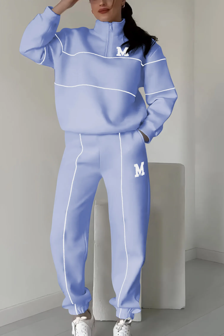 Tracksuit Women | Half-Zip Sweater & Comfort