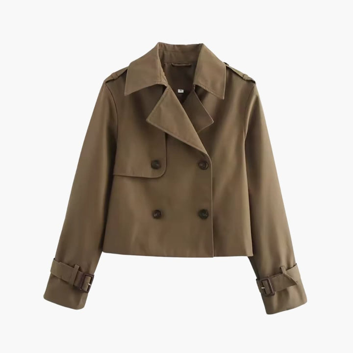 Women's Trench Coat | Cropped & Elegant