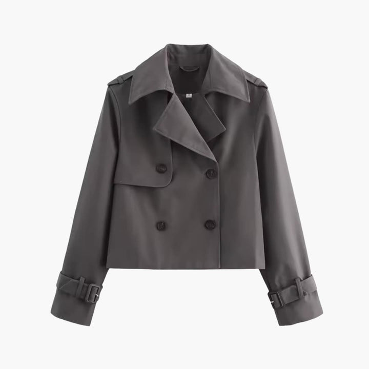 Women's Trench Coat | Cropped & Elegant