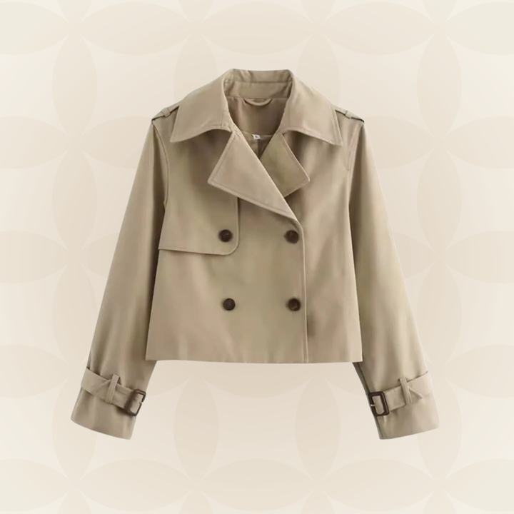 Women's Trench Coat | Cropped & Elegant