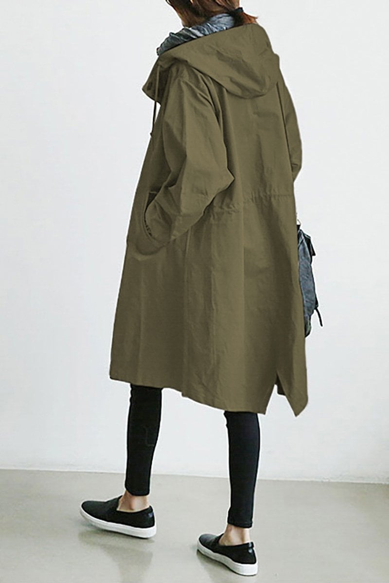 Women's Trench Coat | Waterproof & Hood