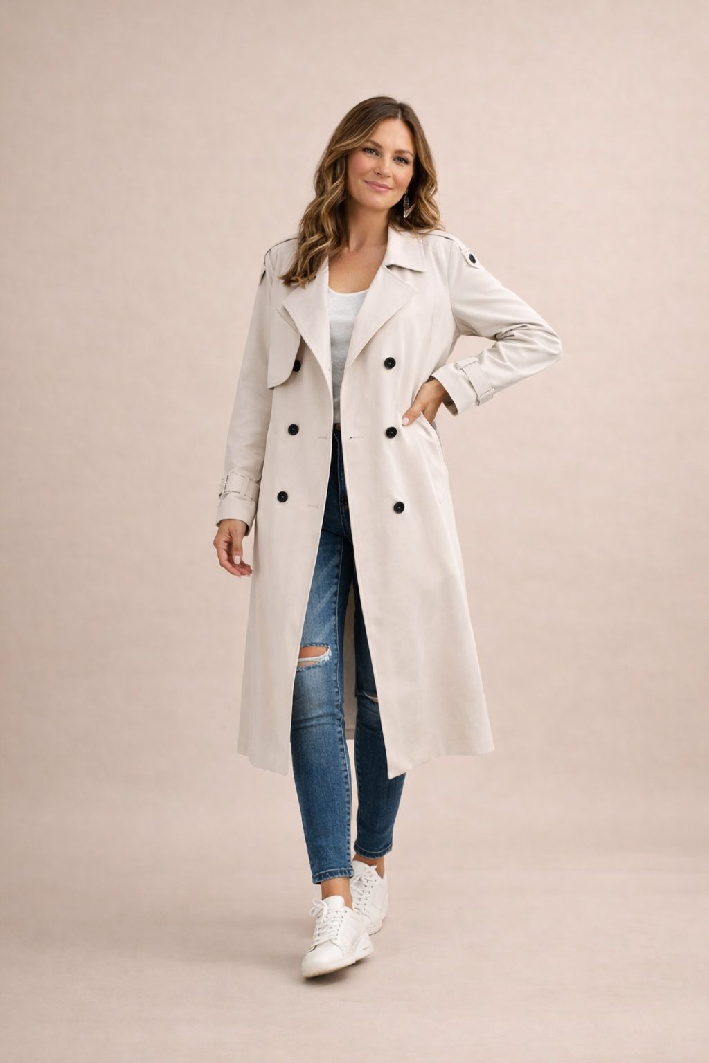 Women's Trench Coat | Timeless & Versatile