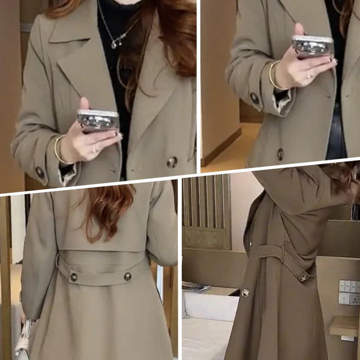Women's Trench Coat | Timeless Elegance & Warm Comfort