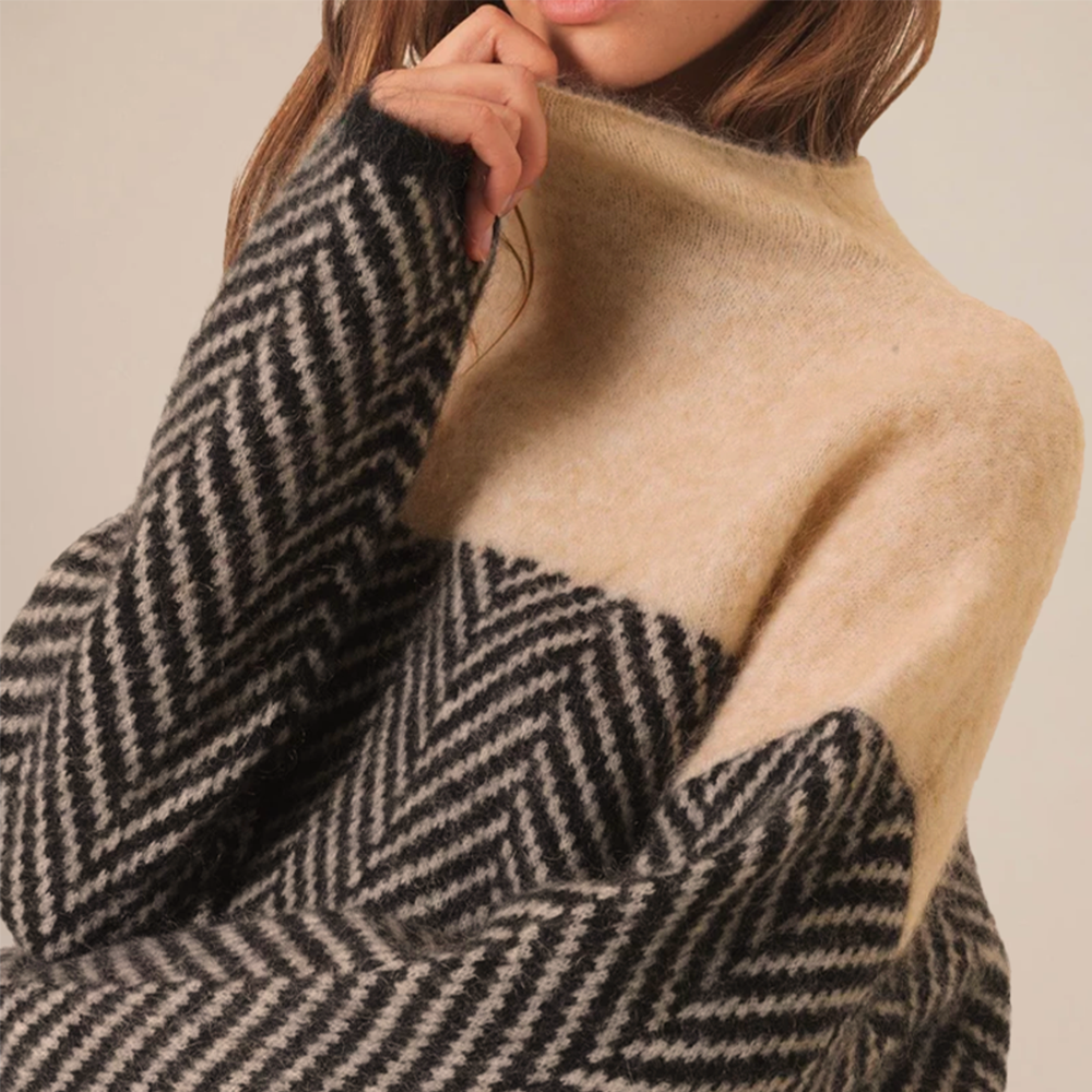 ADELIE Premium Turtleneck made of fine knit - Elena Harper