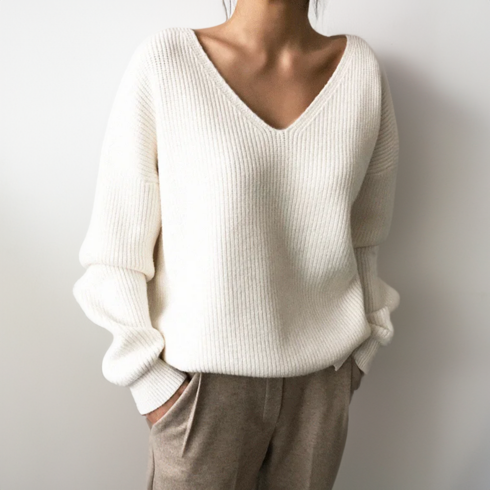 Comfortable V-Neck Sweater
