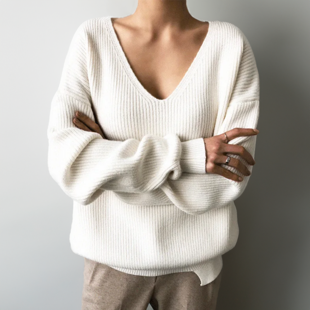Comfortable V-Neck Sweater
