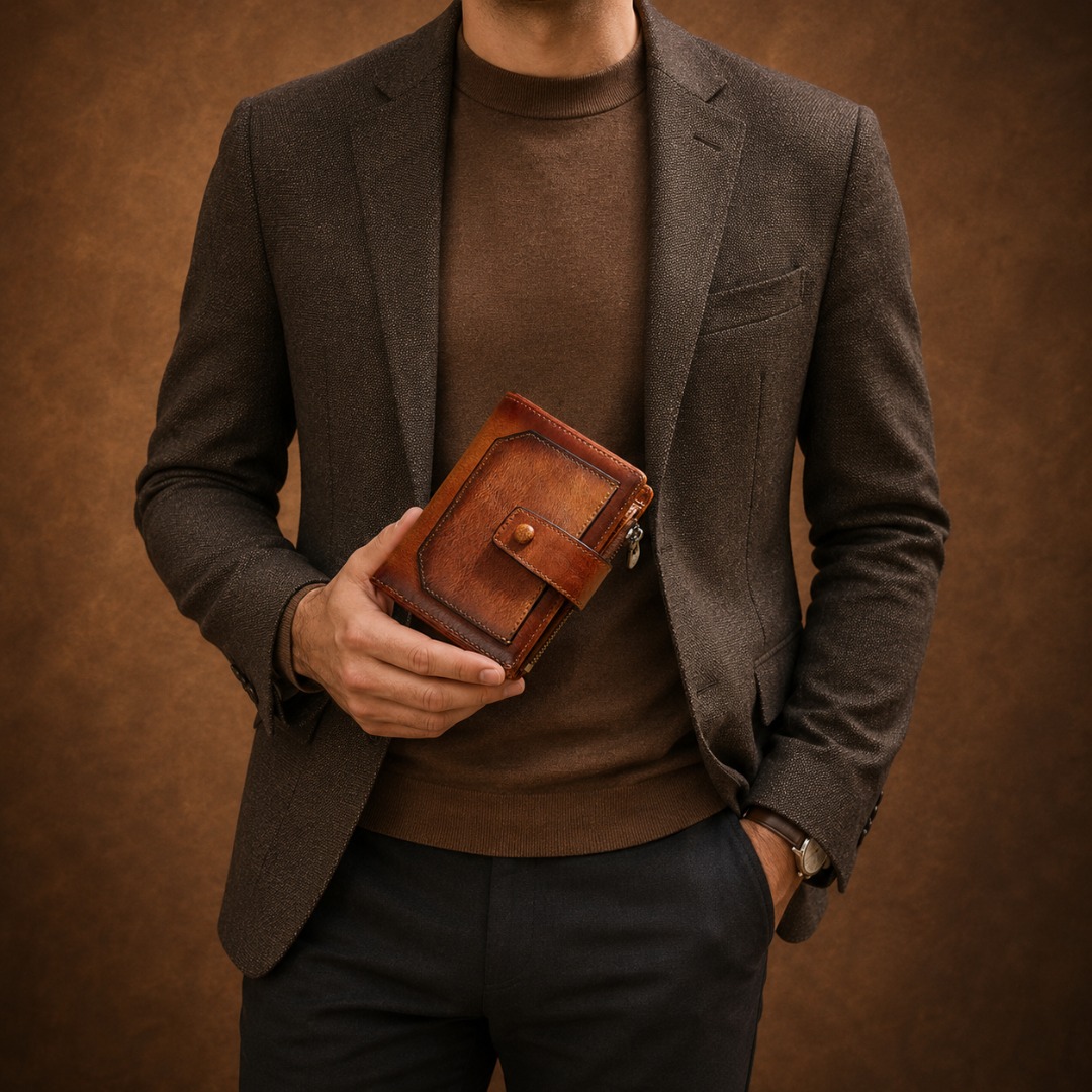 Authentic Travel Wallet - Elena Harper