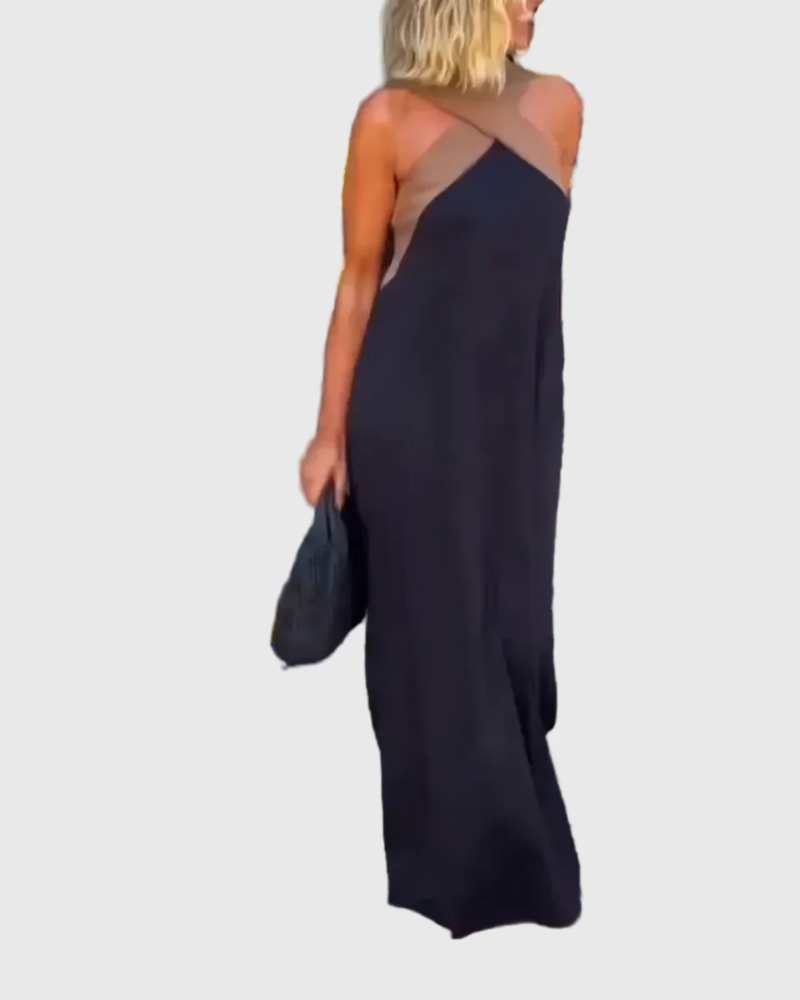 Elena Graceful Flowing Maxi Dress - Elena Harper
