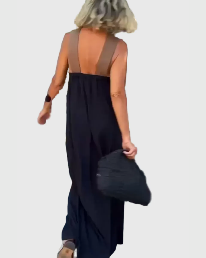 Elena Graceful Flowing Maxi Dress - Elena Harper