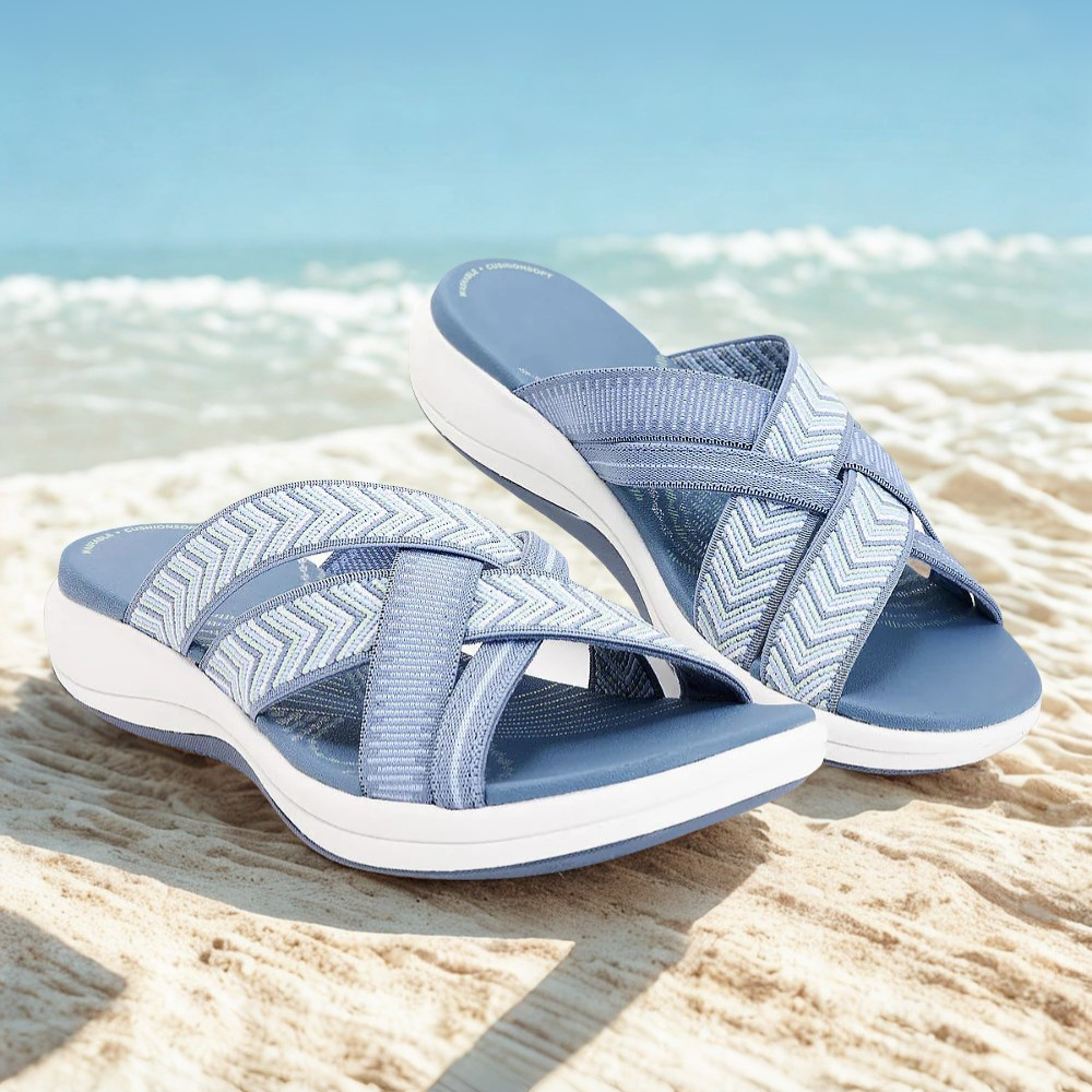 Savannah Cloudwalk Orthopedic Sandals - Elena Harper