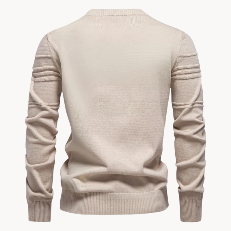 Men's Check Pattern Knitwear - Elena Harper