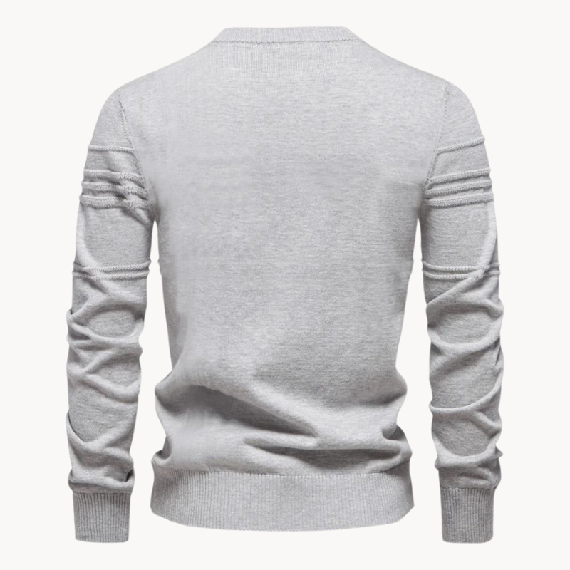 Men's Check Pattern Knitwear - Elena Harper