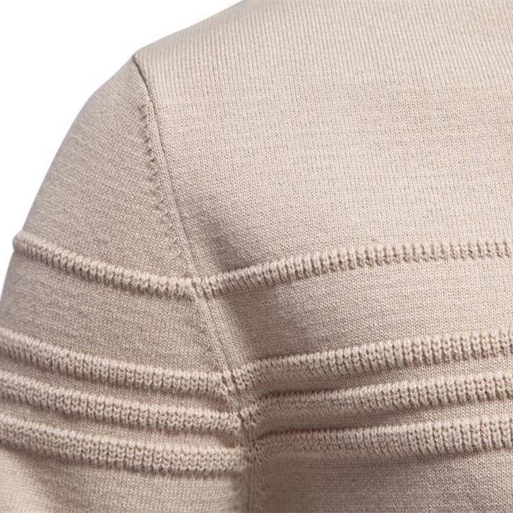 Men's Check Pattern Knitwear - Elena Harper