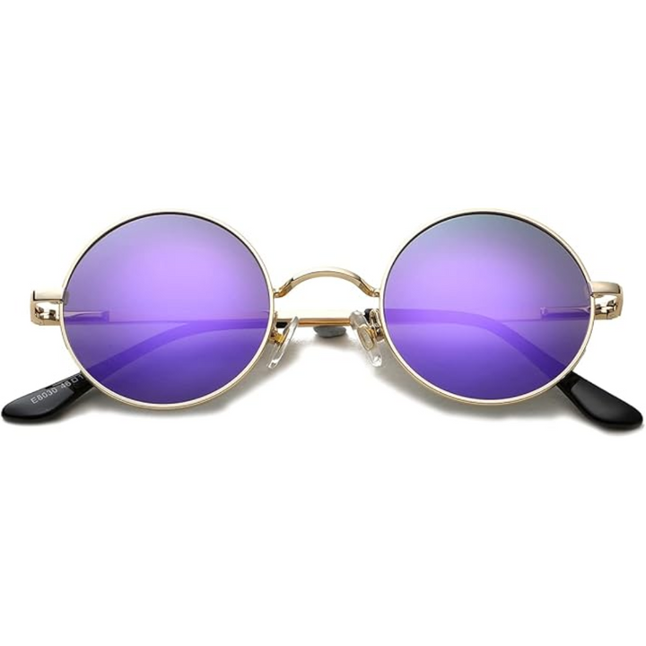 Unisex Round Polarized Sunglasses for Everyday Wear