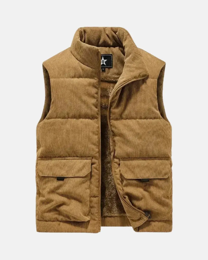 Dumont Corduroy Vest - Elena Harper