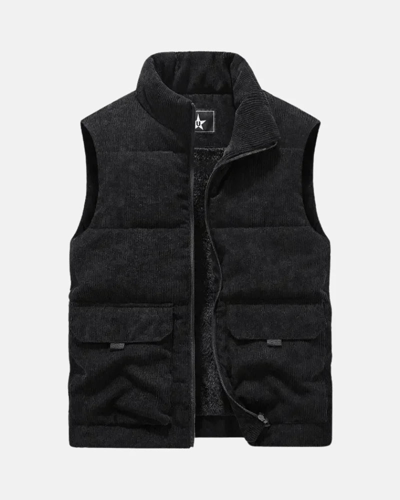 Dumont Corduroy Vest - Elena Harper