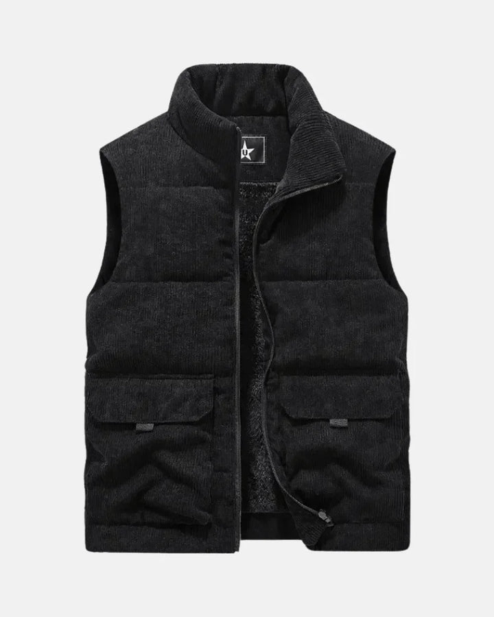 Dumont Corduroy Vest - Elena Harper