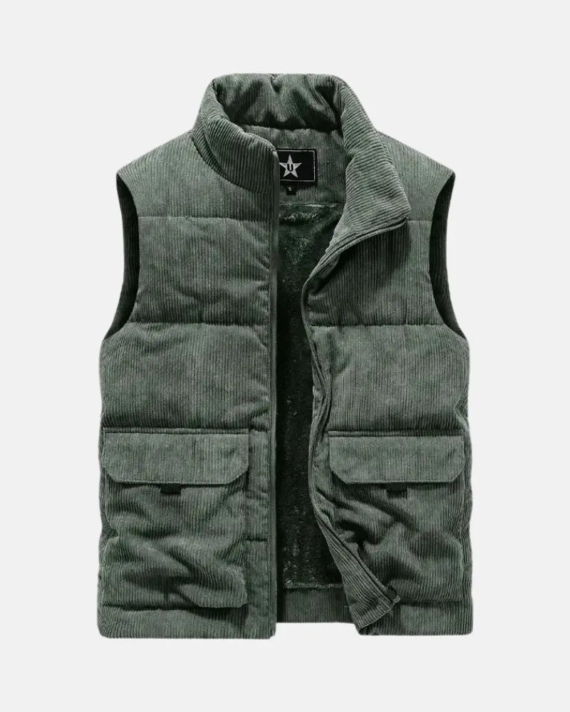 Dumont Corduroy Vest - Elena Harper