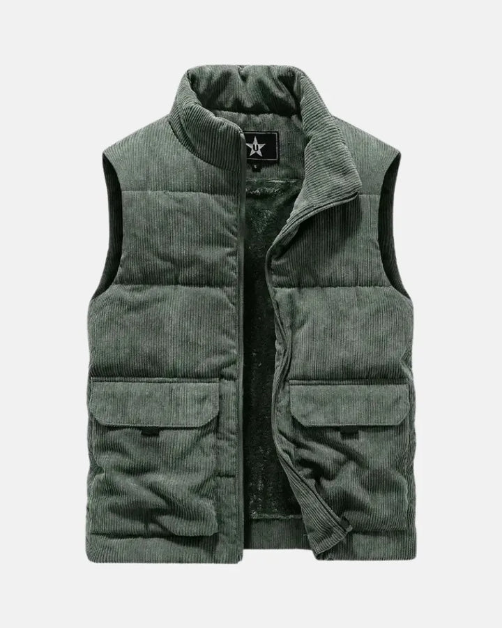 Dumont Corduroy Vest - Elena Harper