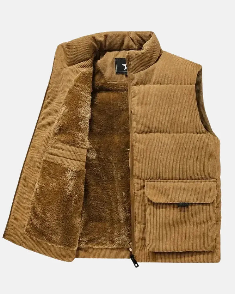 Dumont Corduroy Vest - Elena Harper