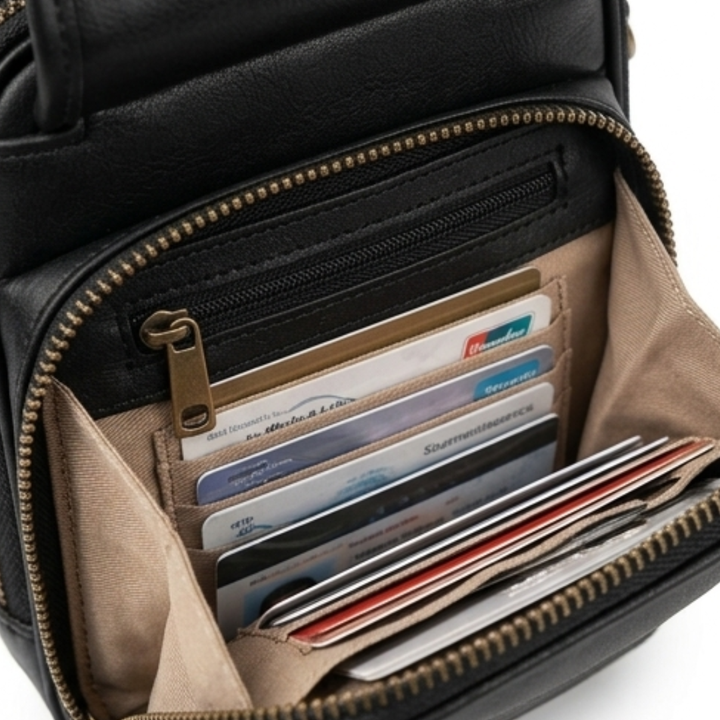 Carryn Organized Crossbody Bag with Card Slots - Elena Harper
