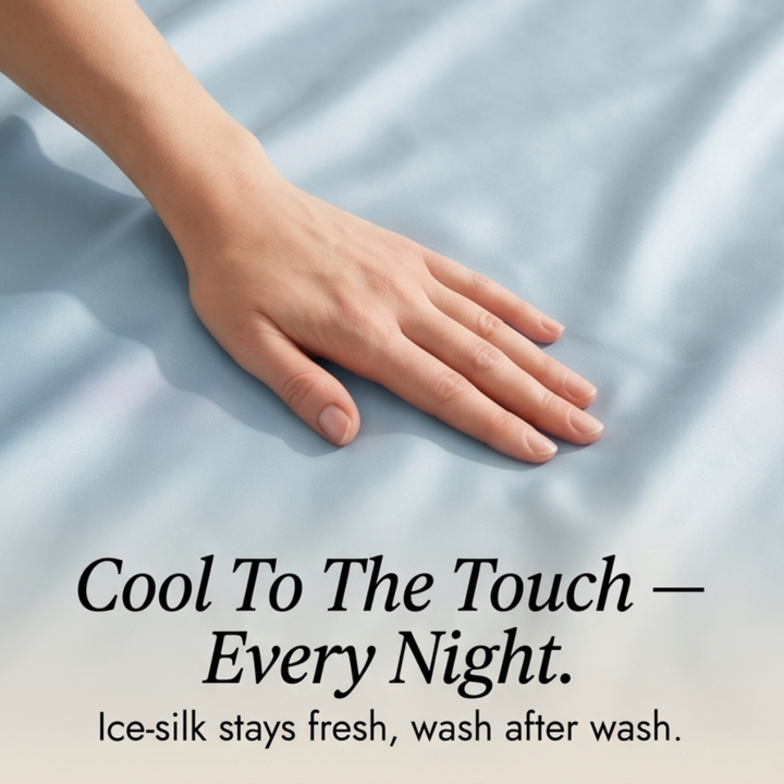 DreamCool Cooling Ice-Silk 4-Piece Bedding Set - Elena Harper