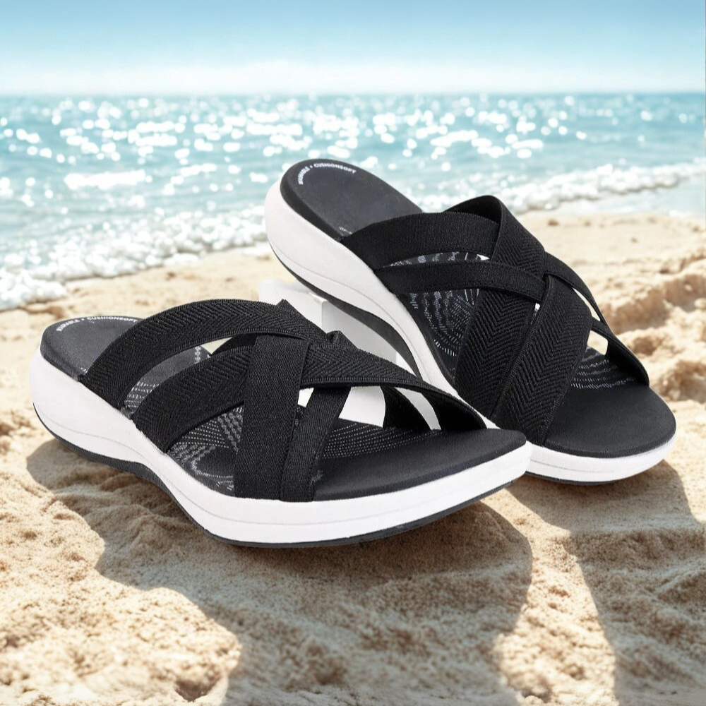 Savannah Cloudwalk Orthopedic Sandals - Elena Harper
