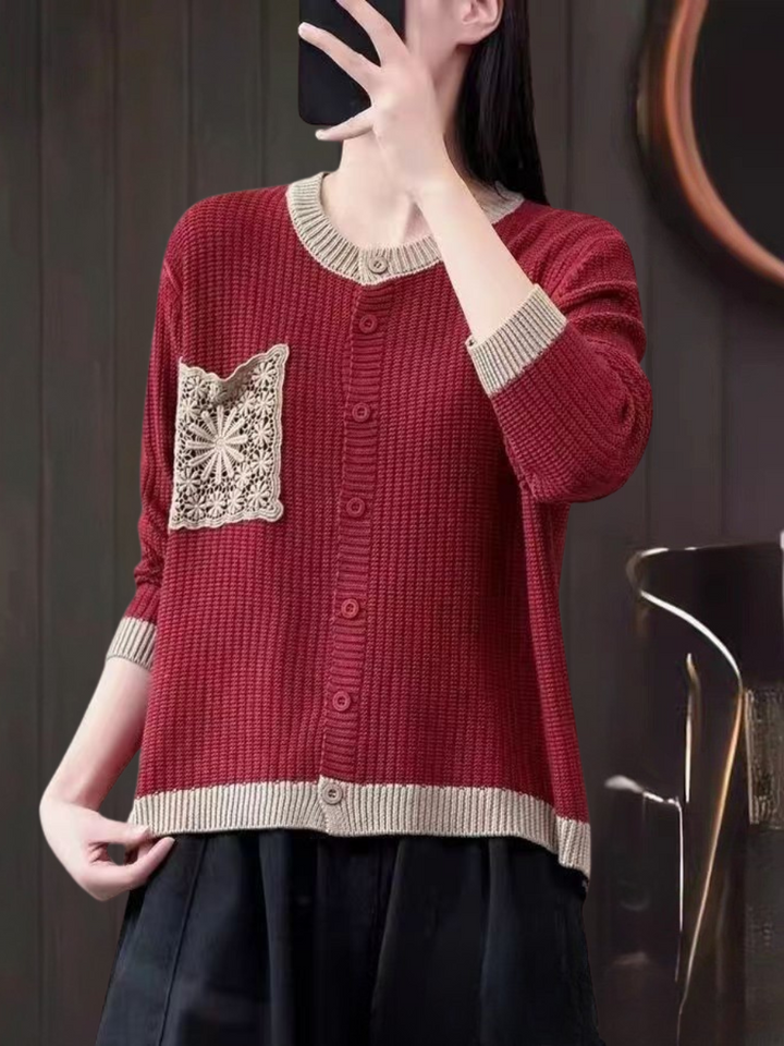 Aveline Knit Cardigan - Elena Harper