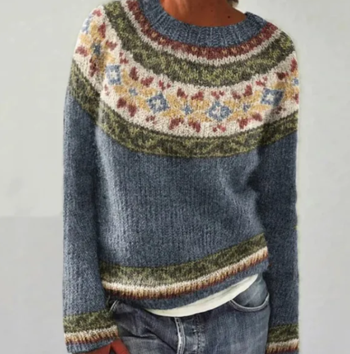 Bella Chic Sweater - Elena Harper