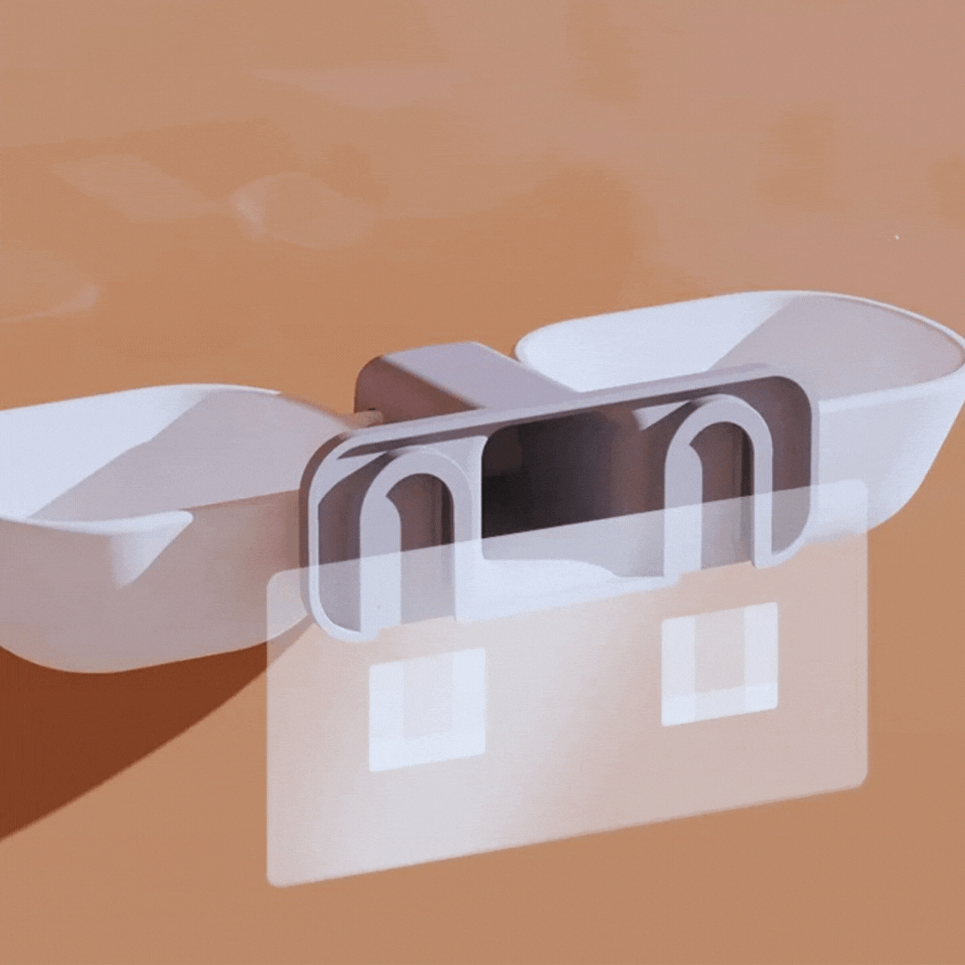 Pet Wall Mount Food & Water Bowls - Space-Saving Design