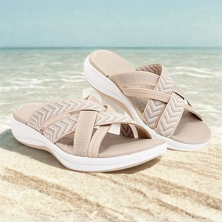 Savannah Cloudwalk Orthopedic Sandals - Elena Harper
