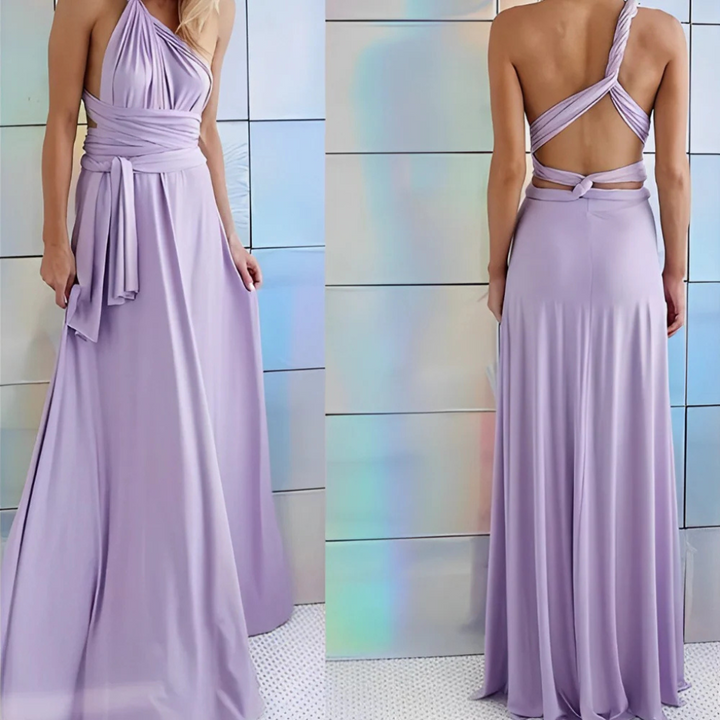 Women’s Wrap Dress, view 10 - Elena Harper
