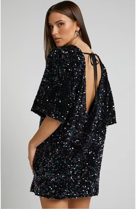 Romy – Elegant Sequin Mini Dress