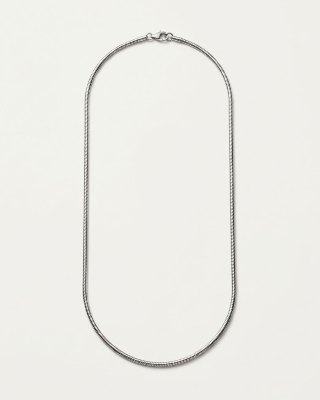 Round Chain Necklace 2 Mm for Men