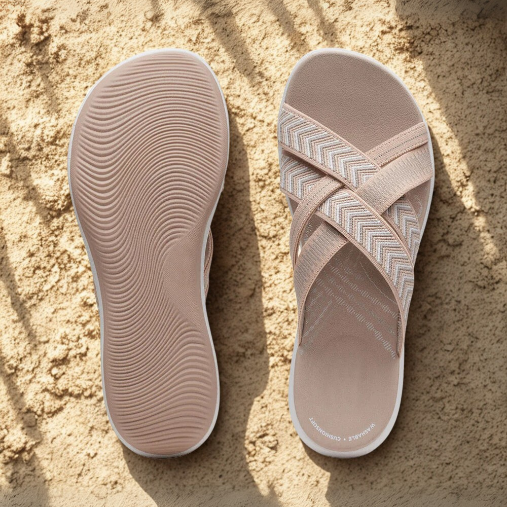 Savannah Cloudwalk Orthopedic Sandals - Elena Harper