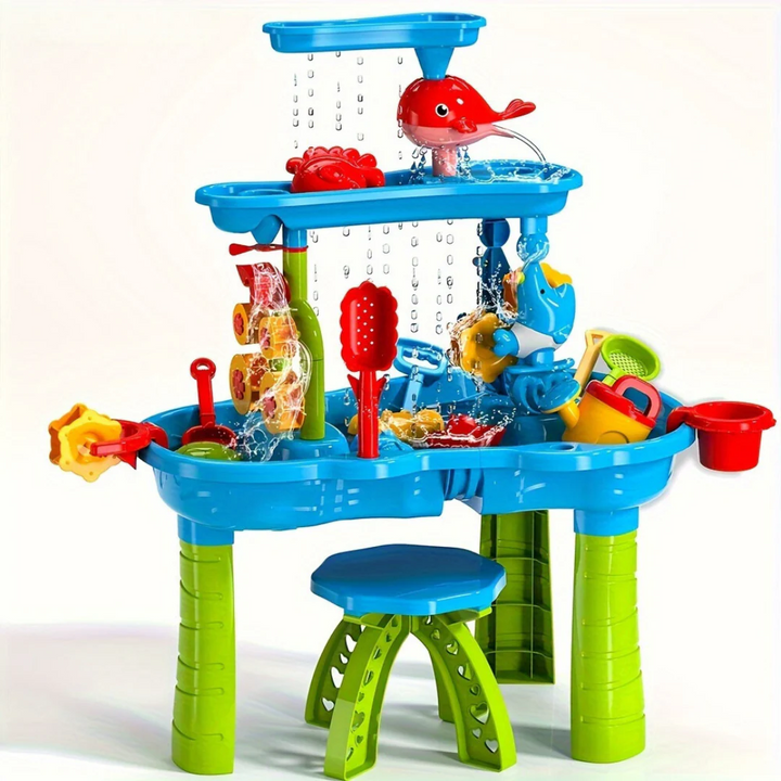 Children's Interactive Outdoor Water Play Table