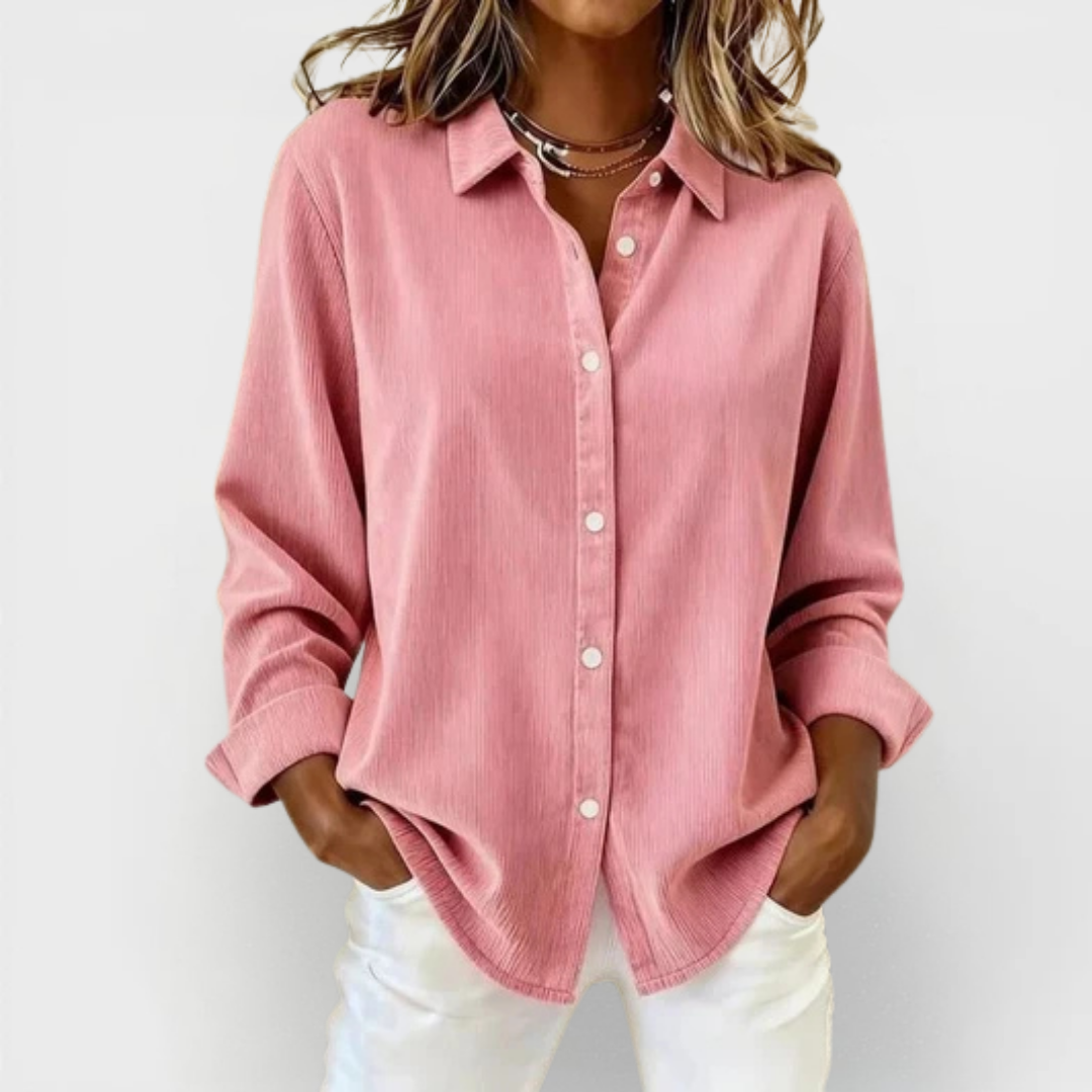 Abigail | Elegant Pink Blouse