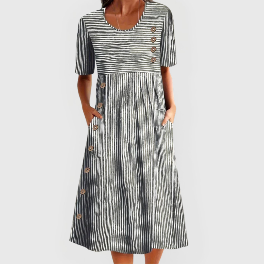 Sophia Breathable Comfort Dress - Elena Harper