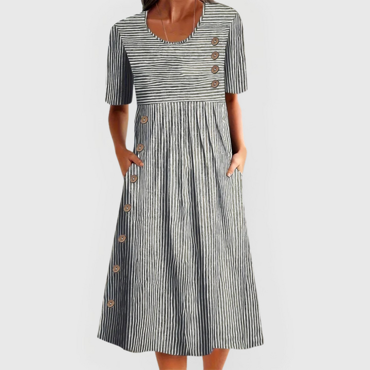 Sophia Breathable Comfort Dress - Elena Harper