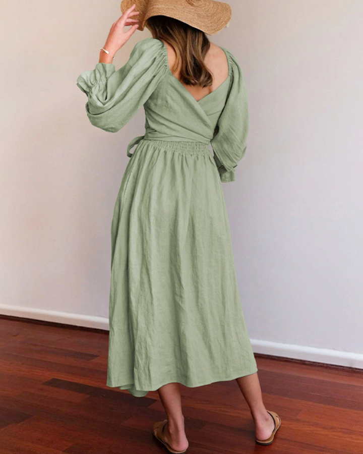 Ophelia - Sleeve Midi Dress