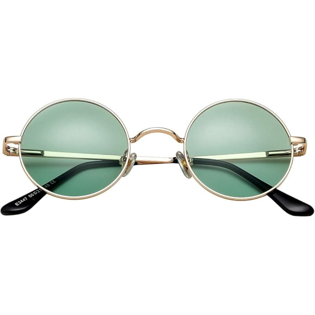 Unisex Round Polarized Sunglasses for Everyday Wear