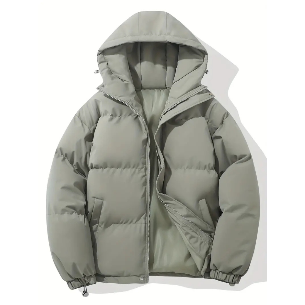 Isabelle - Chic Quilted Hooded Down Jacket