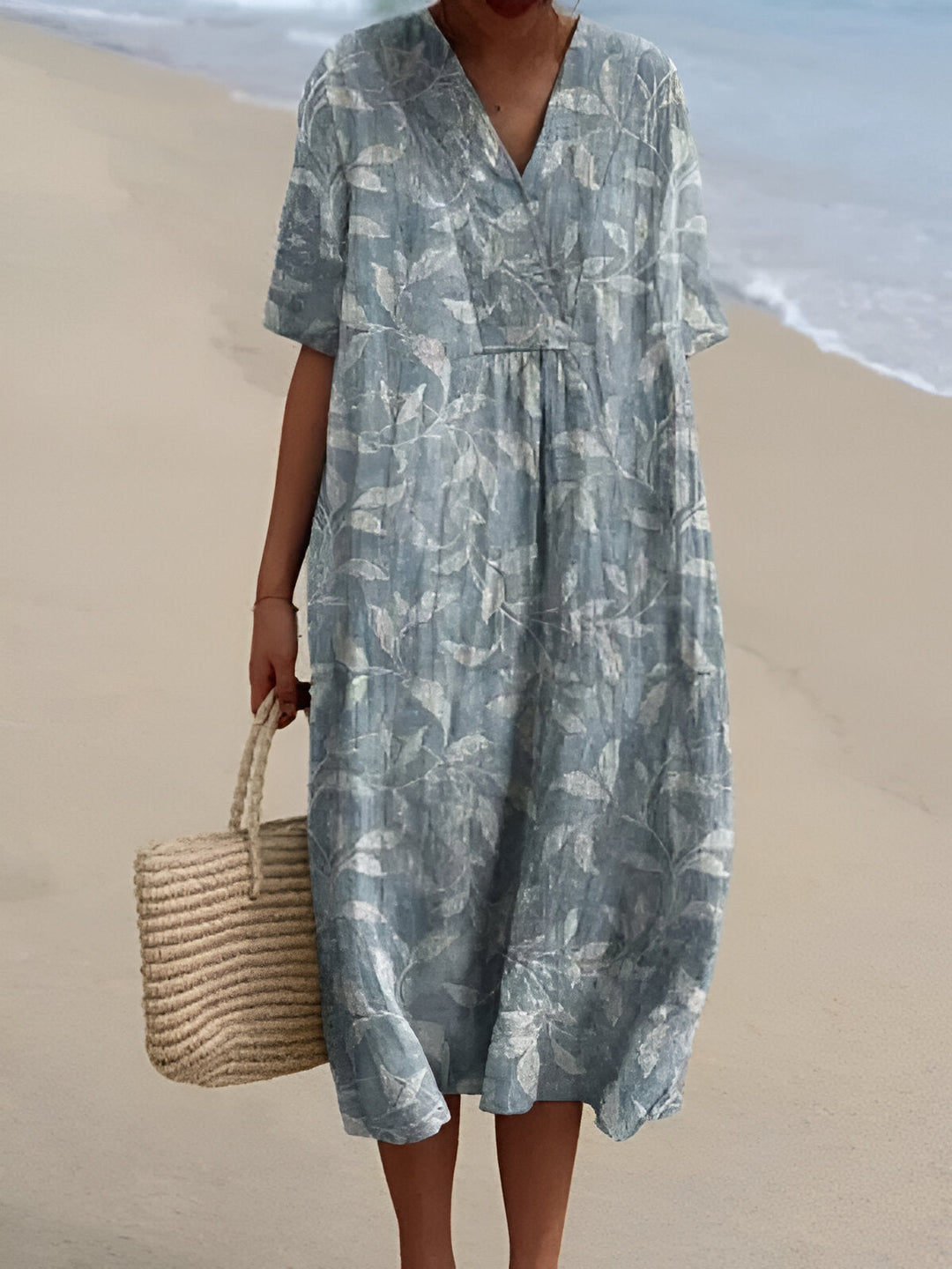 Marion Summer Breeze Printed Dress - Elena Harper