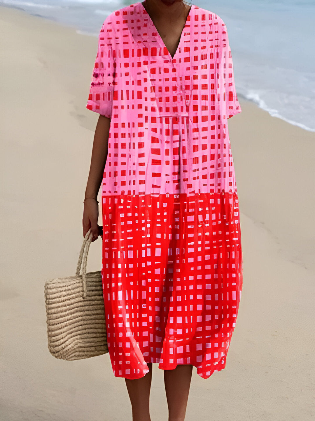 vienna Printed Summer Breeze Dress - Elena Harper