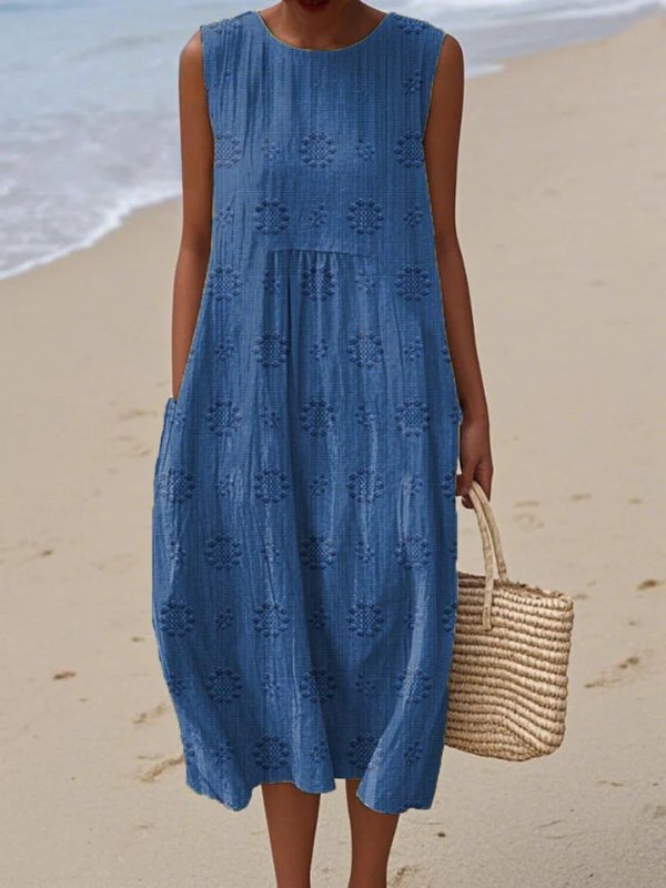 BRIANNA – SUMMER SLEEVELESS DRESS